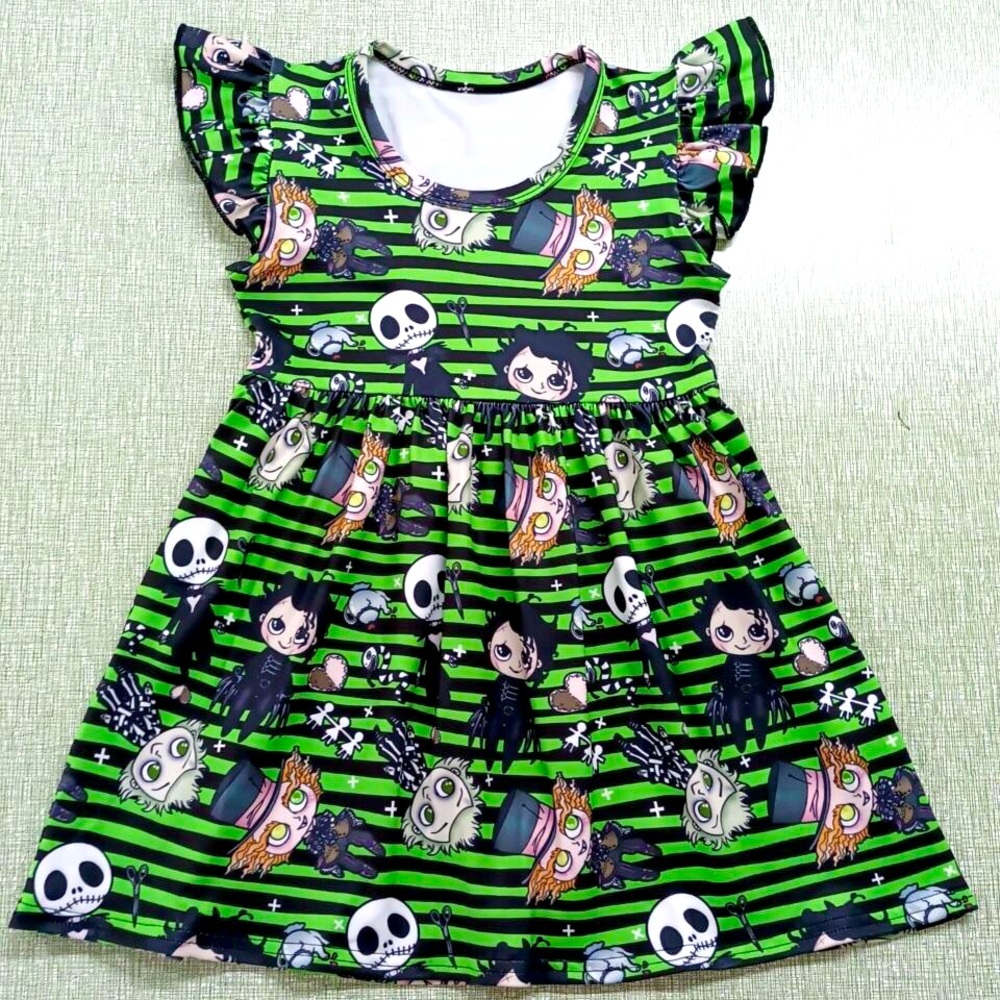 Beetle Juice Edward Jack Madhatter Girl Dress